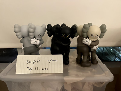 KAWS Together Set (Black, Grey, Brown) - Bought from KAWSONE