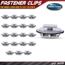 20pcs Nylon Rocker Moulding Fastener Clips With Sealer For Mazda 3 5 Cx-7 Cx-9 20pcs Nylon Rocker Moulding Fastener Clips With Sealer For Mazda 3 5 Cx-7 Cx-9