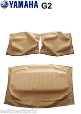 Yamaha 1985-1991 G2 Golf Cart TAN Seat Bottom  Seat Back Cover Set