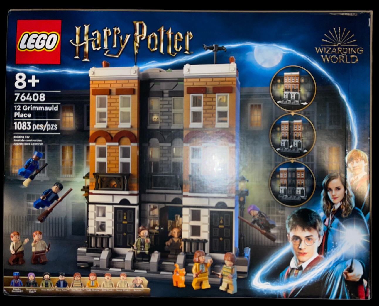 LEGO® Harry Potter™ 12 Grimmauld Place 76408 Building Kit (1,083