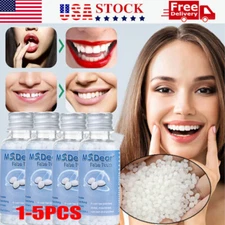 5/3PCS False Teeth Solid Glue Temporary Tooth Gap Filler Tooth Repair Moldable