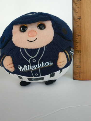 MLB Milwaukee Brewers Ty Beanie Ball 4" 2013 - Picture 6 of 6