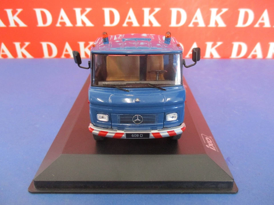 Die cast 1/43 Modellino Furgone Carro Attrezzi Mercedes L608 D 1980 - Immagine 3 di 4