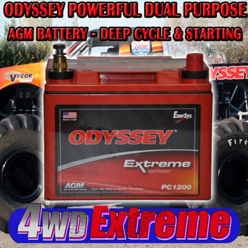 ODYSSEY PC1200MJT HIGH PERFORMANCE AGM BATTERY DRY RACE DRAG CAR PC1200 CELL - Picture 1 of 6