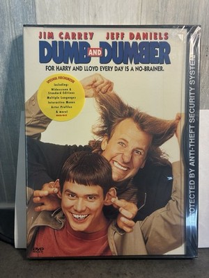 Dumb & Dumber (DVD, 1994) Jim Carrey Brand New Sealed