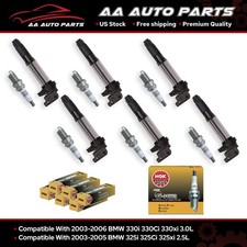 6 Ignition Coil 6 Ngk Platinum Spark Plug For Bmw 330i 330ci 330xi 325i 325ci 6 Ignition Coil 6 Ngk Platinum Spark Plug For Bmw 330i 330ci 330xi 325i 325ci