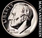 1955 Silver Roosevelt Dime - Choice Gem Proof  Lustrous  No Reserve  #K2703