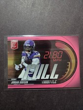 2025 Panini Donruss Elite - Full Throttle Jordan Addison #7 Pink