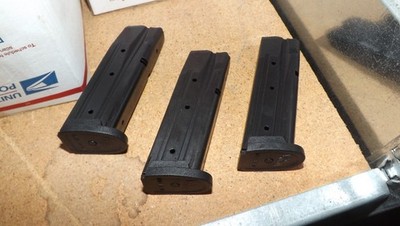 Lot of 3 - NEW 10rd Magazines for Sig P-250 & P-320 - Compact - 9mm