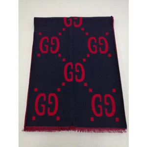 Foulard jacquard en laine GUCCI Gucci GG