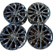 Set 4 18-inch Chrome Oem Wheels Gx460 Gx470 74297 Genuine Lexus Factory Rims Set 4 18-inch Chrome Oem Wheels Gx460 Gx470 74297 Genuine Lexus Factory Rims