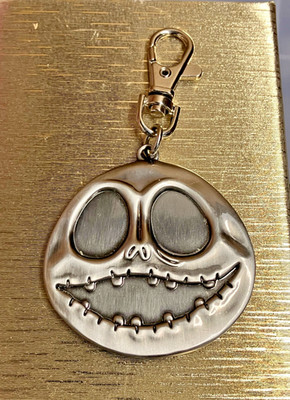 TOUCHSTONE Nightmare B4 Christmas JACK SKELLINGTON Smiling Face Keychain Clip