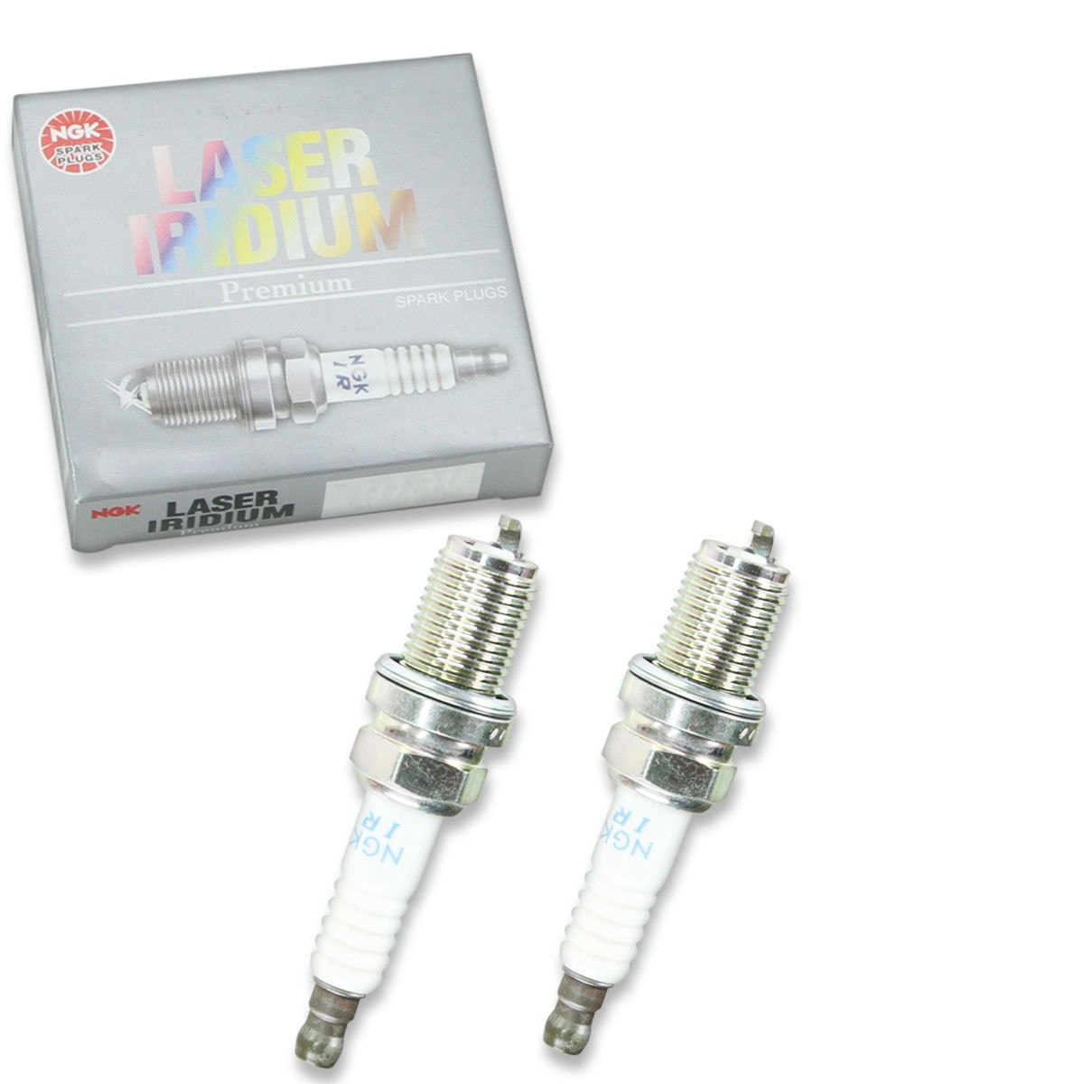2 pc NGK 6588 IFR9H11 Laser Iridium Spark Plugs for VK27PR-Z11 5630 wa