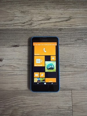Nokia Lumia 635 Boost Mobile  Phone 8.1 Blue Smartphone Tested Working