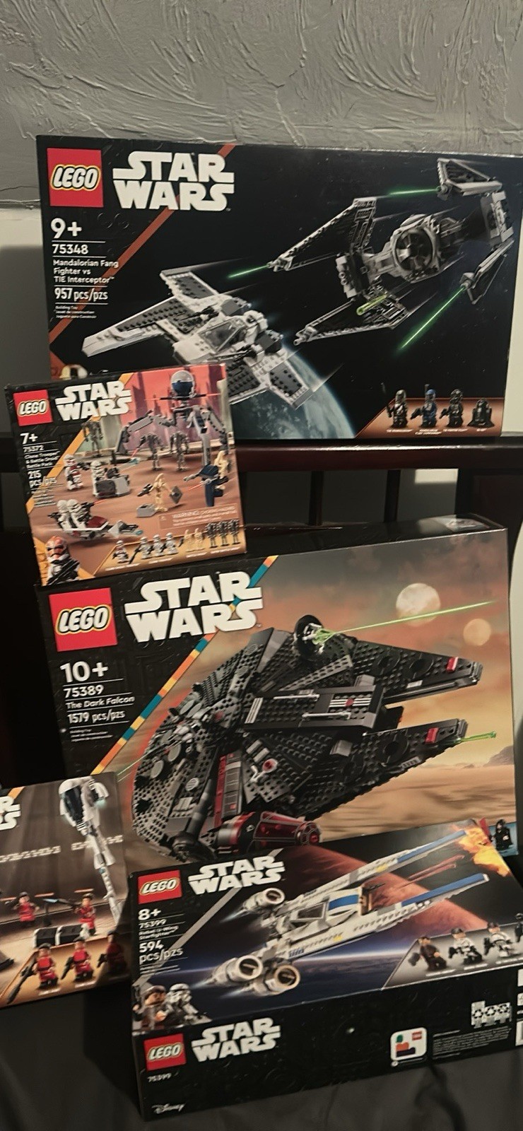 Lego Star Wars Sealed Sets And Minifigs dark Falcon And More