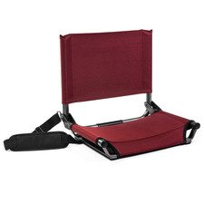 Cascade Mountain Tech Stadium Seat - Lightweight Portable Folding Chair For