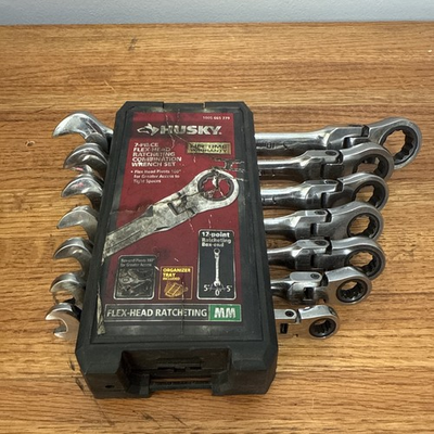 #ad #ad Husky 7 Piece Flex Head Ratcheting Combination Wrench Set 1005 665 279 $49.99