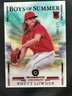 2025 Panini Boys of Summer Rhett Lowder (RC) #142 RED COLOR MATCH /175  Rookie