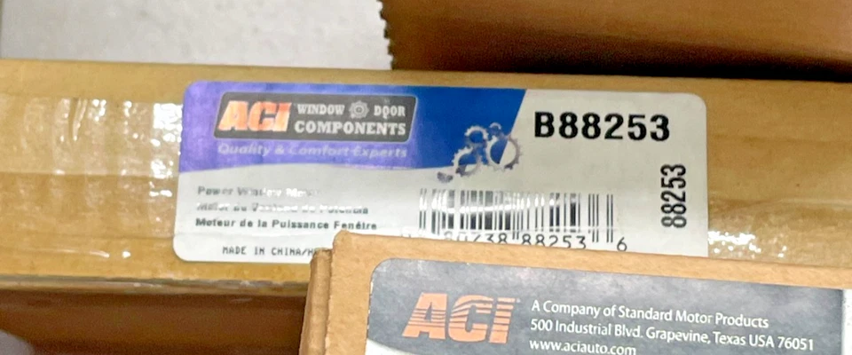 Motor de ventana eléctrica ACI # 88253 para Infiniti y Nissan selectos DELANTERO DERECHO Foto 4 de 4