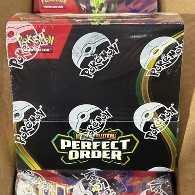 Pokemon TCG Mega Evolution Perfect Order Sealed Booster Display Box 36 Packs TCG