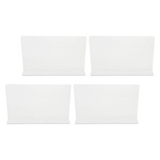  4 Pcs Shower Corner Splash Guard Small Bath Tub Screen Bathtub Clear