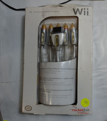 Rocketfish Gaming 8ft Component Video/Stereo Audio Cable - Nintendo Wii