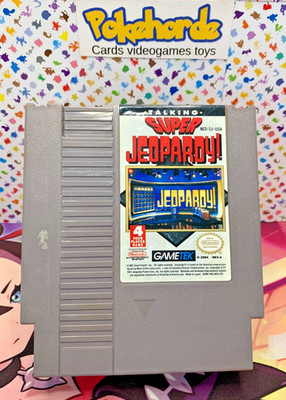 Talking Super Jeopardy! Nintendo System Cart Only NES