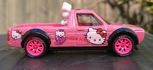 VW CADDY Hello Kitty Dirty Diesel by Hot Wheels - Modified Real Riders 1:64