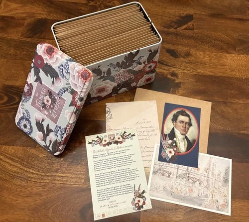 The Flower Letters: The Adelaide Magnolia Collection w/ Matching Tin 