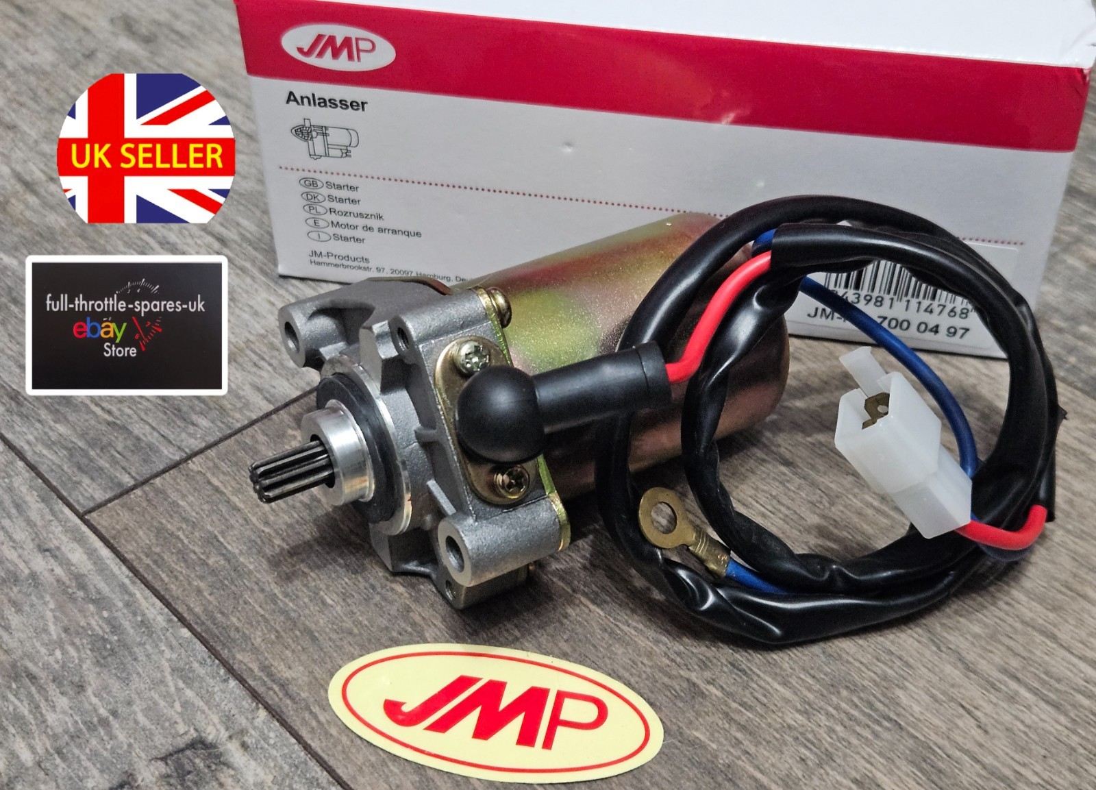 fits: HONDA NSC 110 VISION 2012-2016 NEW HEAVY DUTY ELECTRIC STARTER MOTOR UK