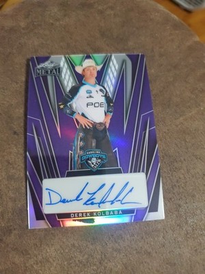 2024 Leaf Metal Pbr - Autographs Derek Kolbaba #BA-DK2 Purple Prismatic /25 (AU)