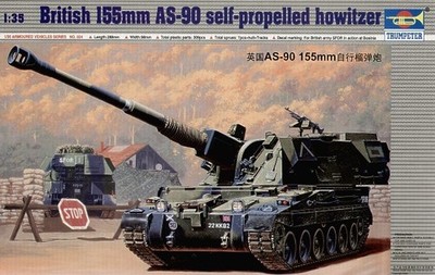 Trumpeter Maßstab 1:35 AS-90 155mm selbstfahrende britische Haubitze #00323