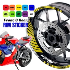 For Suzuki SV1000 S 03-07 06 05 04 17 inch Wheel Rim Stickers Line GP02