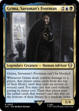 ~ Grima, Saruman's Footman ~ NM ~ ~ MTG ~