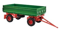 Busch 53013, AnhäNger Ifa Hw 60 .11 GrüN/Rot, Veb, Ddr, H0/1/87