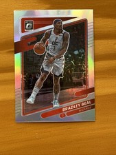 2021-22 Donruss Optic Bradley Beal Silver Holo Prizm FREE SHIPPING PLEASE READ