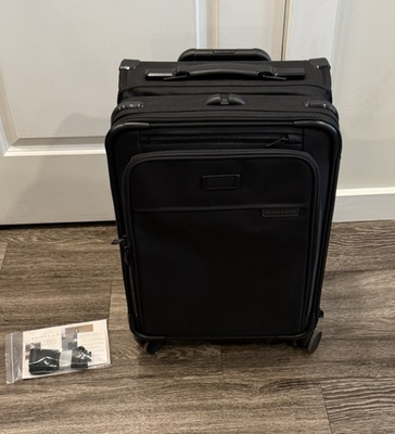 #ad Briggs and Riley Baseline Essential 22quot; Carry on Black $450.00