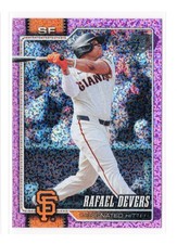 Rafael Devers 2026 Topps Series-1. Pink Holo Foil #219. San Francisco Giants.