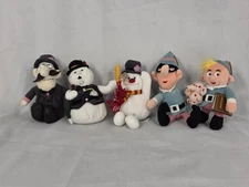 Rudolph Frosty Island of Misfit Toys CVS Plush Lot 5 Vintage Elf Snowman Hinkle