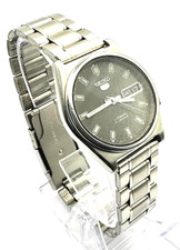 Vintage Seiko 5 Auto 21J Men's Watch 7S26A Day/Date Classic Used Japan Movement