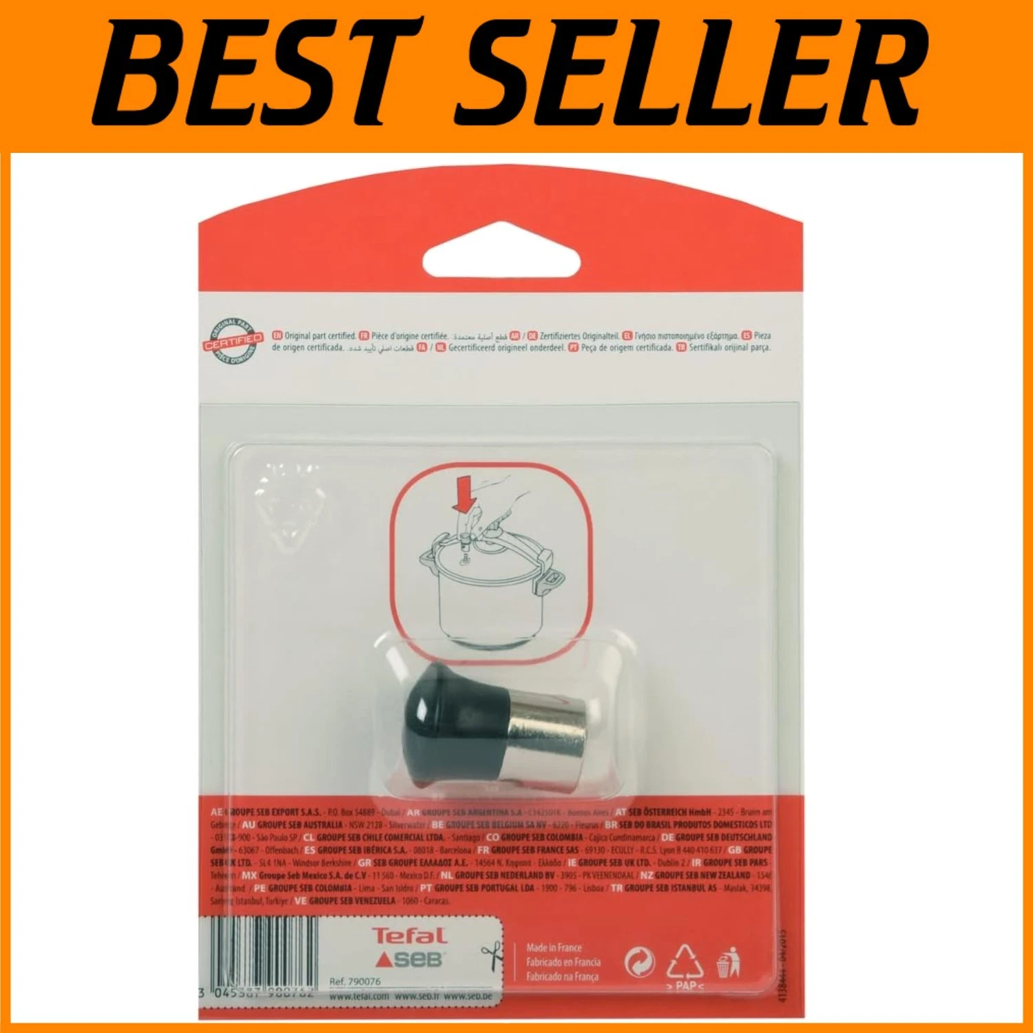 Authentic Tefal Cooker Control Valve
