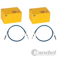 2X Hella Handbremsseile Passend FüR CitroËN Jumpy Fiat Scudo Peugeot Expert