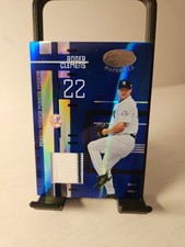 2005 Leaf Certified Roger Clemens Blue Mirror Relic 100 New York Yankees 2005 Leaf Certified Roger Clemens Blue Mirror Relic 100 New York Yankees