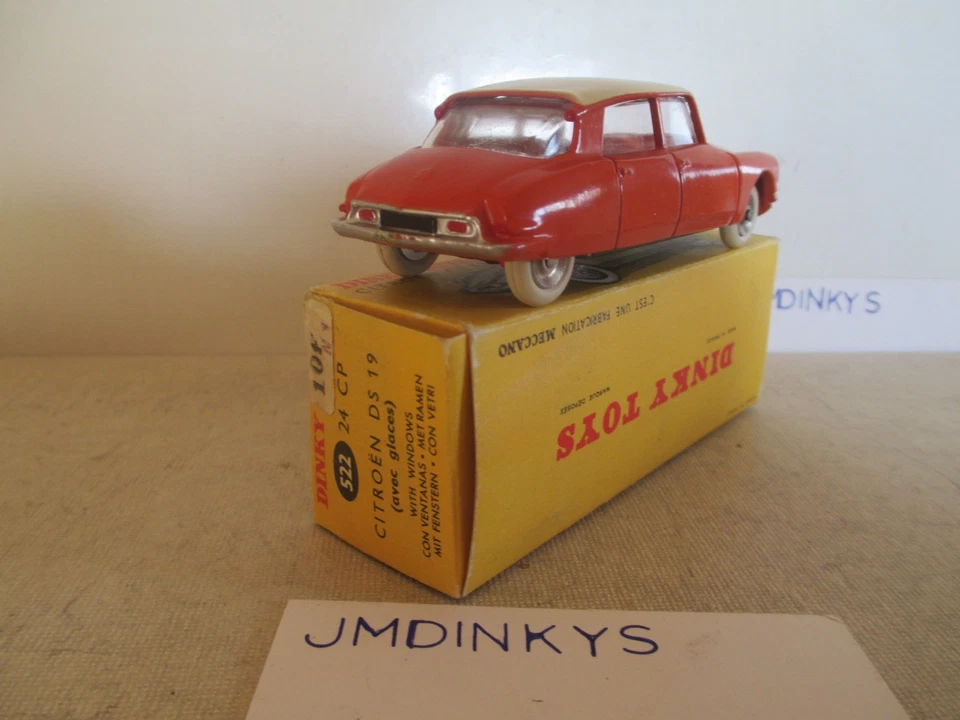 DINKY TOYS 522 24CP CITROEN DS 19 MIB 9 EN BOITE VERY NICE LOOK - Photo 4/4