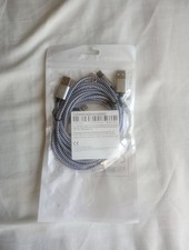 Pack Of 3 Fast Charging USB-C Cables