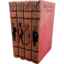 Punch Library of Humour Set of 4 Volumes in Cloth Binding Classic Comedy (007)