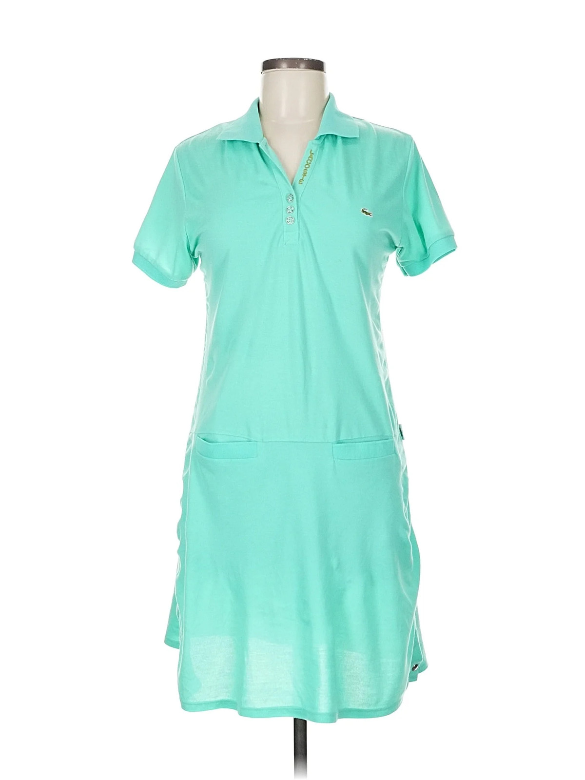 Lacoste Women Green Casual Dress M