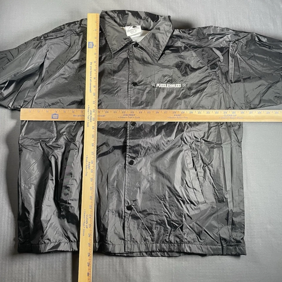 Puddle Of Mudd Jacket Men’s XL Grunge Rock Wesley Scantlin Nu Metal Crew Foto 3 de 4