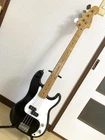Electric Bass Guitar Fender Donald Duck Dunn PB-57DEX2 1997 Black Japan S/N 0001