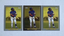 2020 Topps Vladimir Guerrero Jr Turkey Red Chrome TRC-91 + TR-91 Blue Jays Lot 3